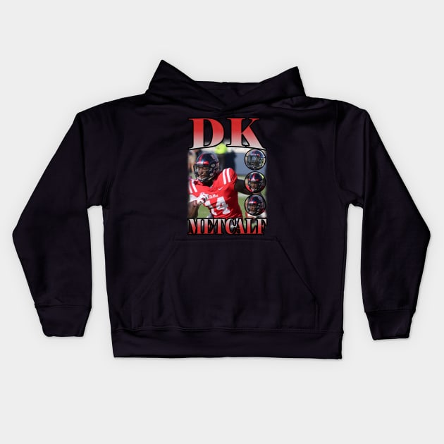 BOOTLEG DK METCALF VOL 2 Kids Hoodie by hackercyberattackactivity